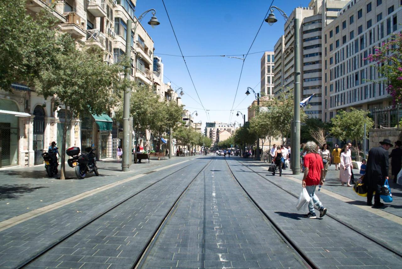 예루살렘 דירה לזוג על שוק מחנה יהודה 아파트 외부 사진
